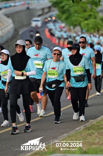 Race photo from KBP City Run 2024