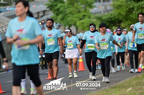 Race photo from KBP City Run 2024