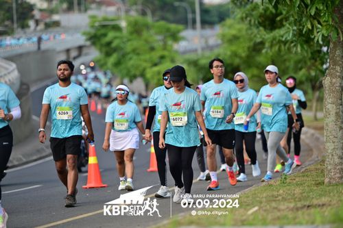 Race photo from KBP City Run 2024