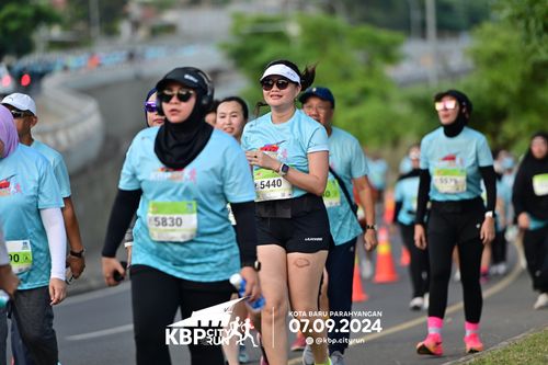 Race photo from KBP City Run 2024
