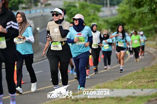 Race photo from KBP City Run 2024