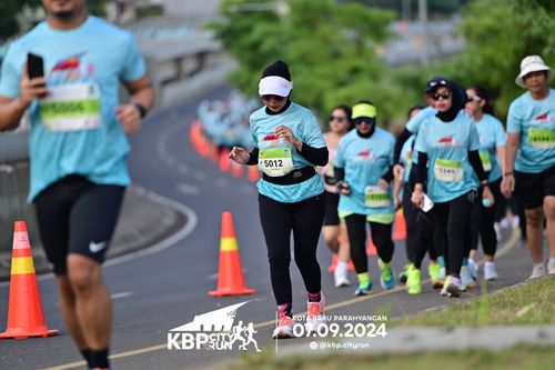Race photo from KBP City Run 2024