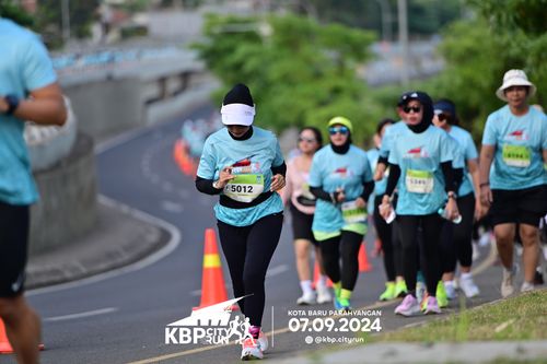 Race photo from KBP City Run 2024