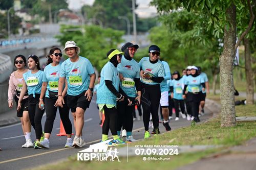 Race photo from KBP City Run 2024