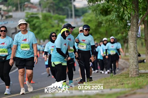 Race photo from KBP City Run 2024