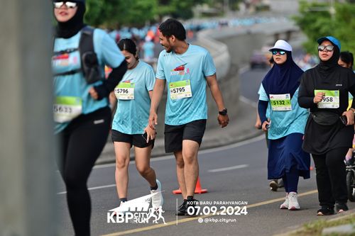 Race photo from KBP City Run 2024