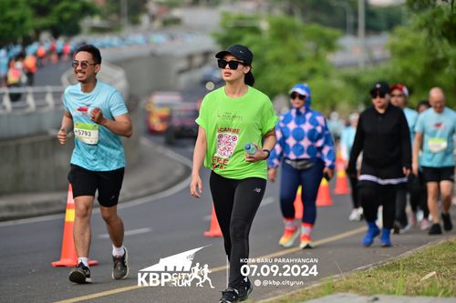 Race photo from KBP City Run 2024