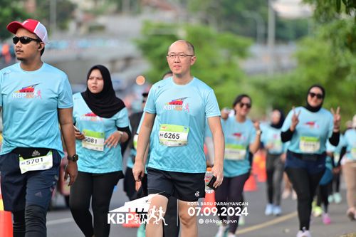 Race photo from KBP City Run 2024