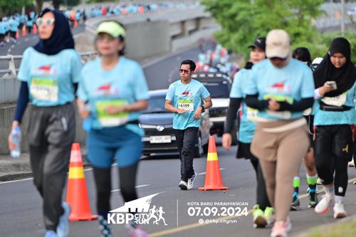 Race photo from KBP City Run 2024