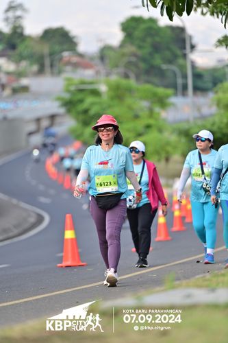 Race photo from KBP City Run 2024