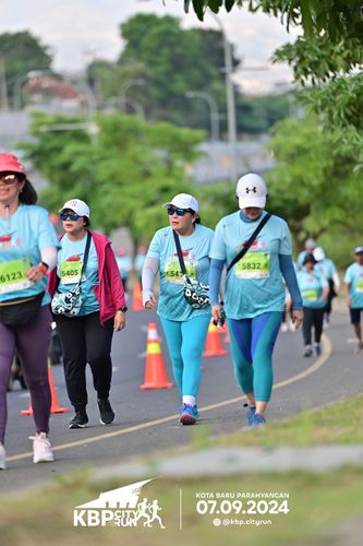 Race photo from KBP City Run 2024