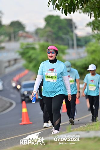 Race photo from KBP City Run 2024