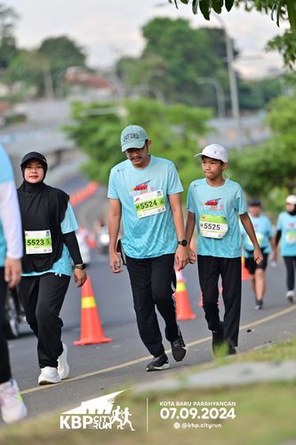 Race photo from KBP City Run 2024
