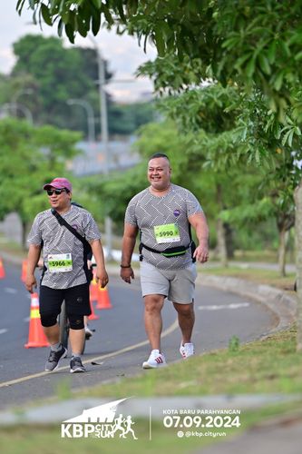 Race photo from KBP City Run 2024