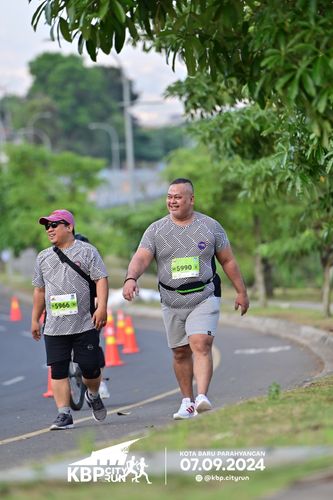 Race photo from KBP City Run 2024