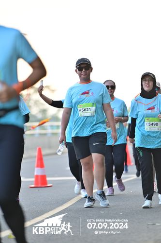 Race photo from KBP City Run 2024
