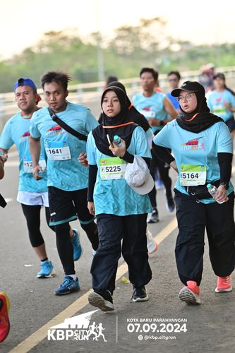 Race photo from KBP City Run 2024