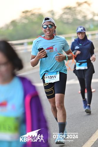 Race photo from KBP City Run 2024