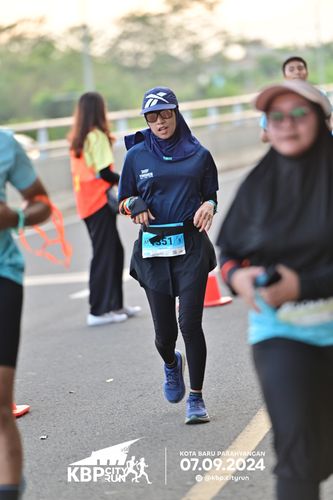 Race photo from KBP City Run 2024