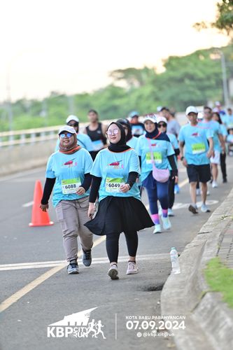 Race photo from KBP City Run 2024