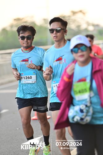 Race photo from KBP City Run 2024