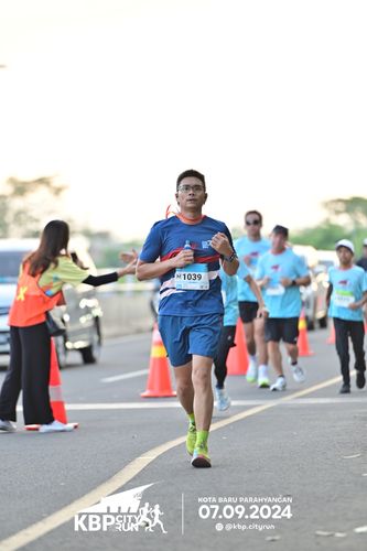 Race photo from KBP City Run 2024
