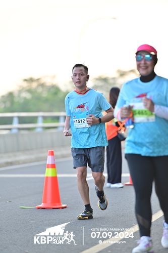 Race photo from KBP City Run 2024