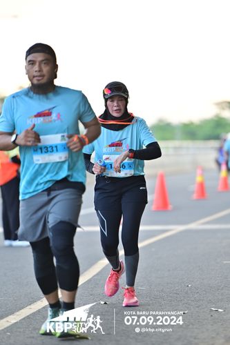Race photo from KBP City Run 2024