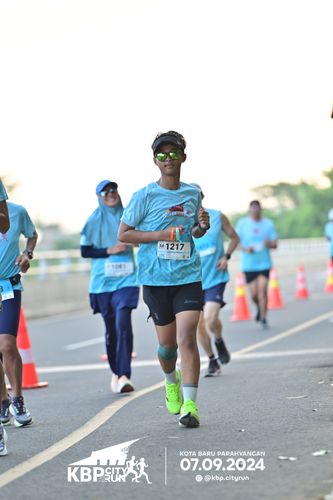 Race photo from KBP City Run 2024