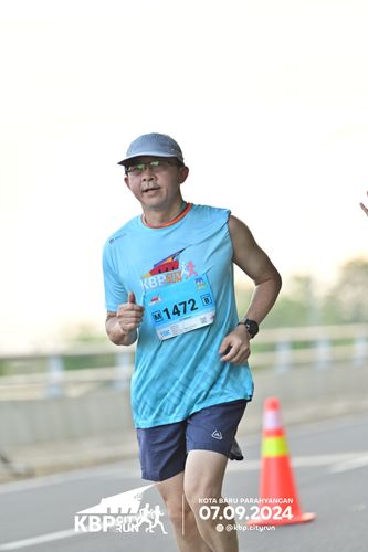 Race photo from KBP City Run 2024