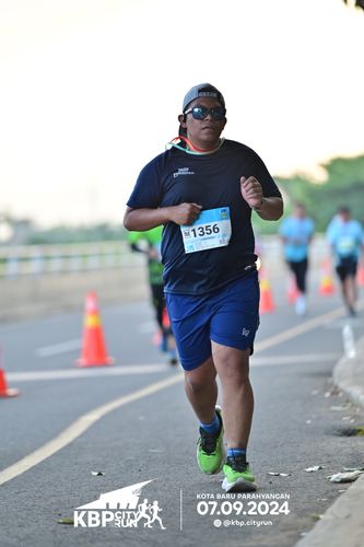 Race photo from KBP City Run 2024
