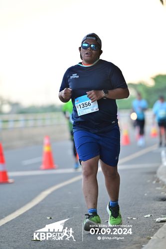 Race photo from KBP City Run 2024