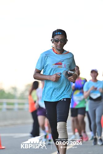 Race photo from KBP City Run 2024