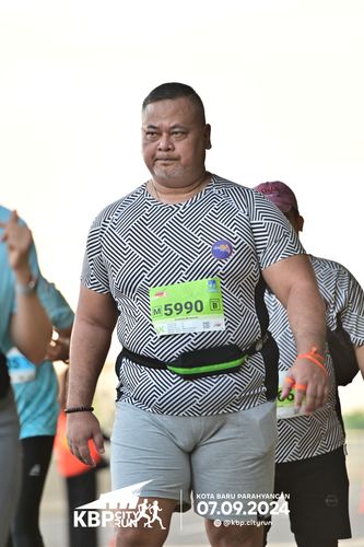 Race photo from KBP City Run 2024