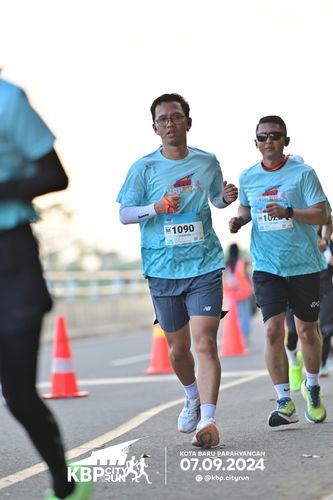 Race photo from KBP City Run 2024