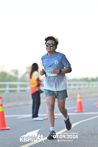 Race photo from KBP City Run 2024