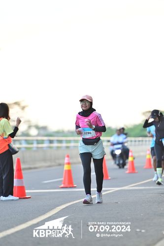 Race photo from KBP City Run 2024