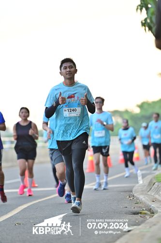 Race photo from KBP City Run 2024