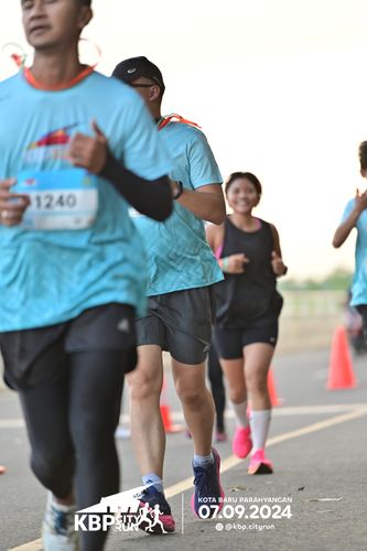 Race photo from KBP City Run 2024