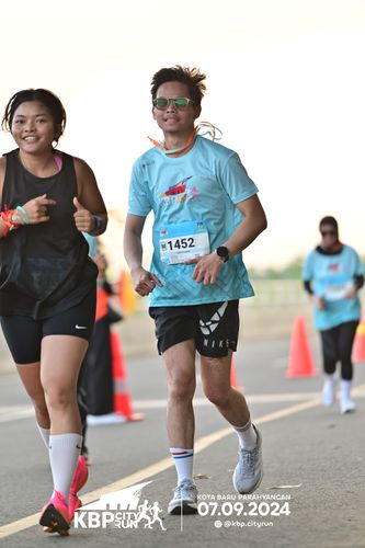 Race photo from KBP City Run 2024