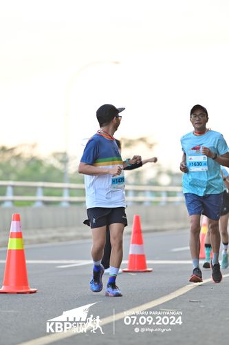 Race photo from KBP City Run 2024