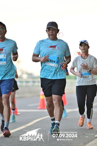Race photo from KBP City Run 2024