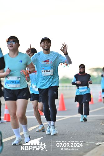 Race photo from KBP City Run 2024