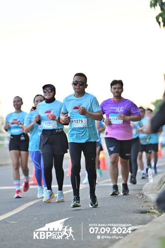 Race photo from KBP City Run 2024