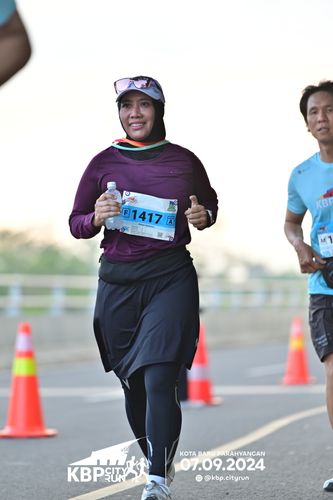 Race photo from KBP City Run 2024