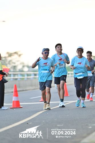 Race photo from KBP City Run 2024
