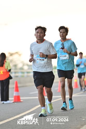 Race photo from KBP City Run 2024