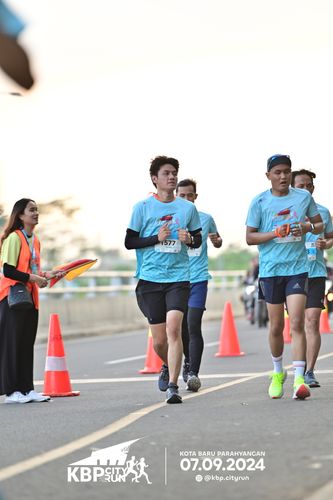 Race photo from KBP City Run 2024