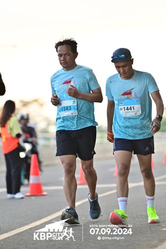 Race photo from KBP City Run 2024