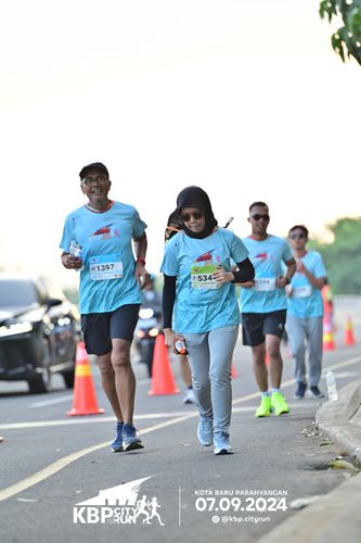 Race photo from KBP City Run 2024